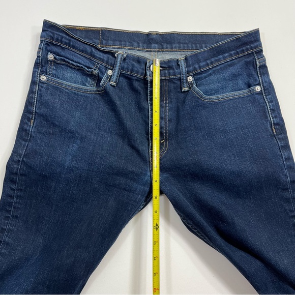 Levi’s 511 Denim Dark Wash Blue Jeans Men’s 34 x 32 See Measurements - Picture 7 of 8